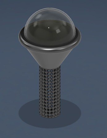 Environmental sensor design render